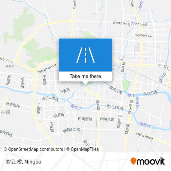 姚江桥 map