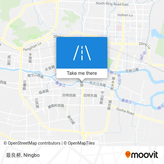 最良桥 map
