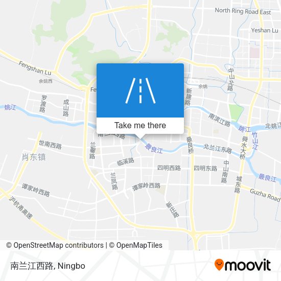 南兰江西路 map