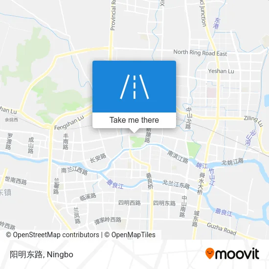阳明东路 map