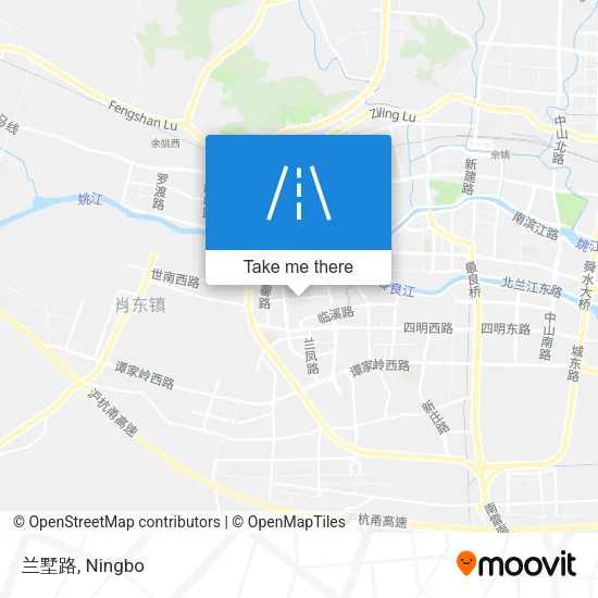 兰墅路 map