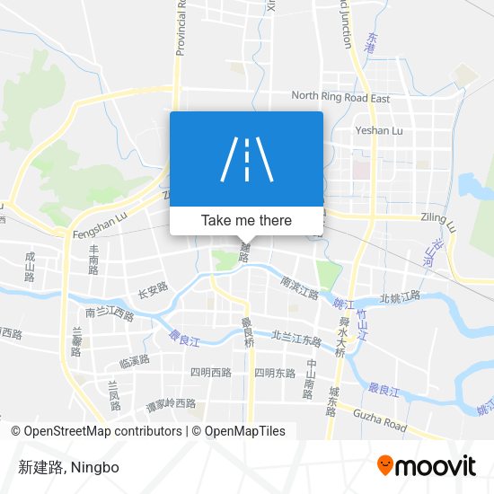 新建路 map
