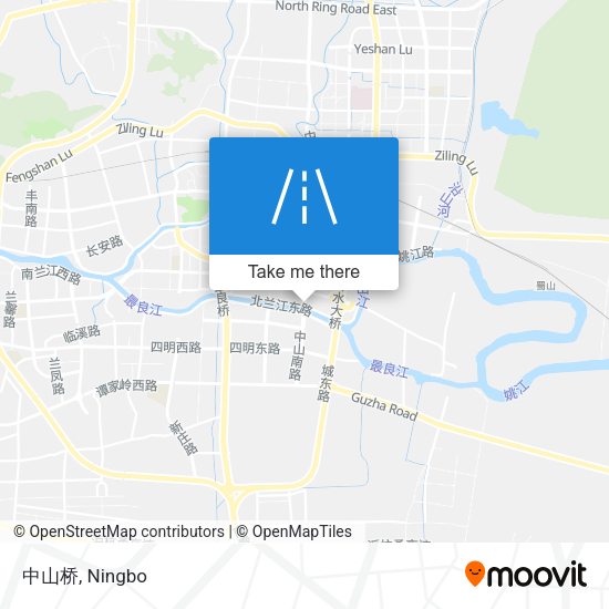 中山桥 map
