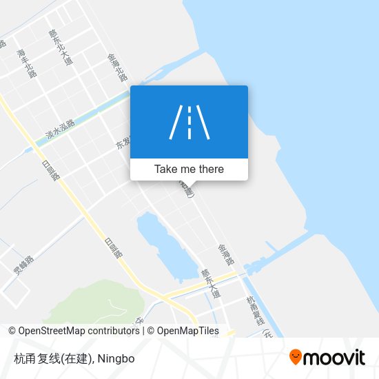 杭甬复线(在建) map
