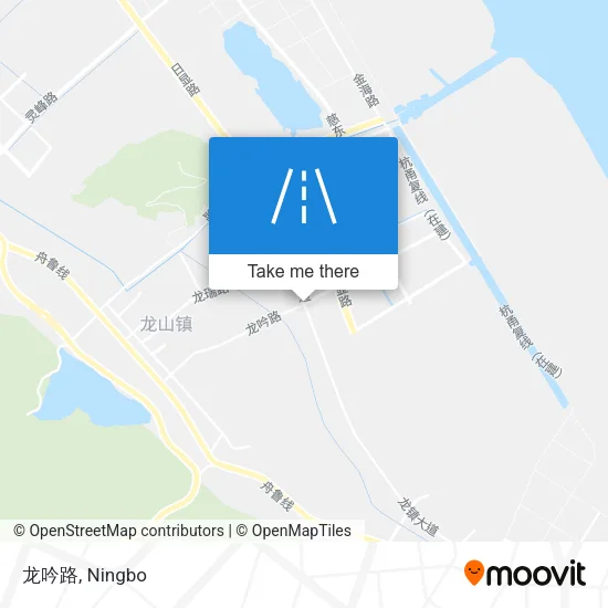 龙吟路 map