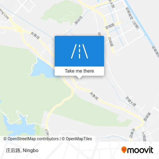 庄后路 map