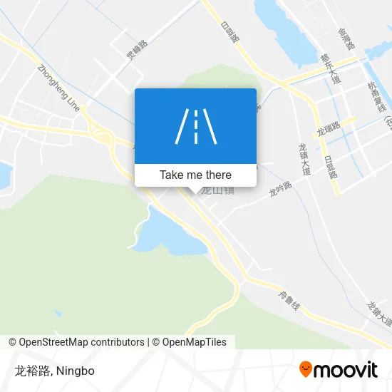 龙裕路 map