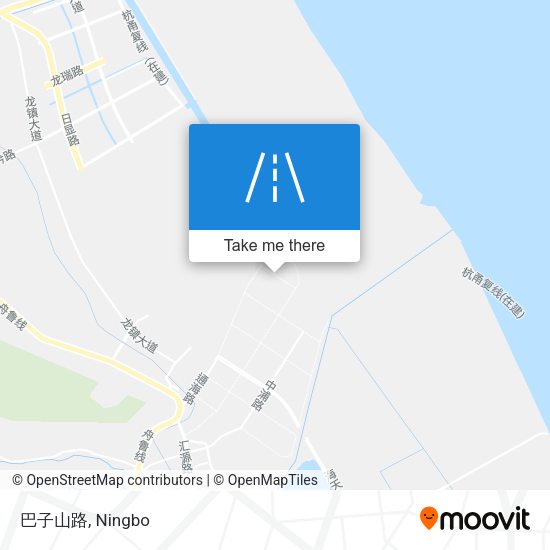 巴子山路 map