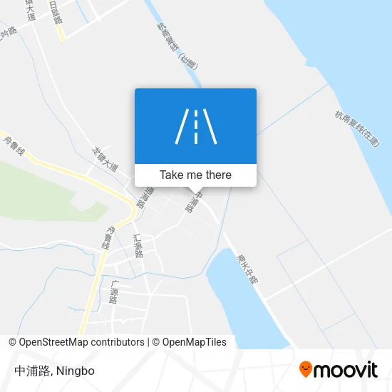 中浦路 map