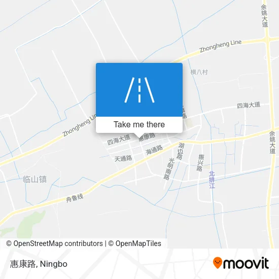 惠康路 map