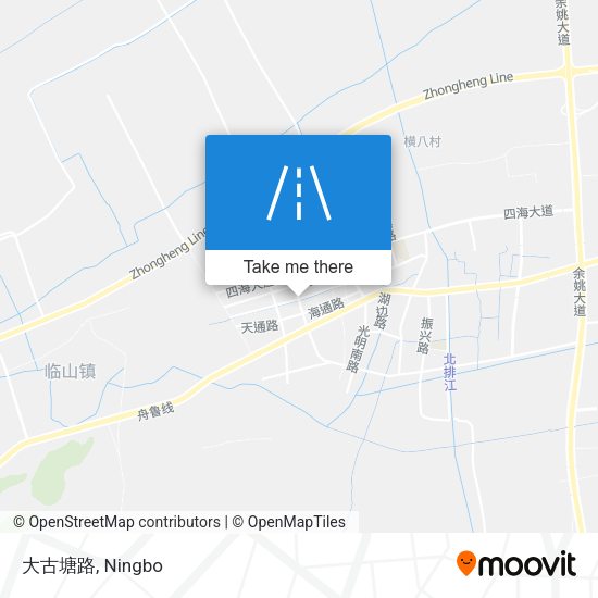 大古塘路 map