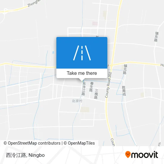 西泠江路 map