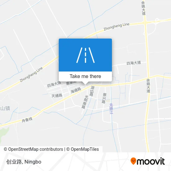 创业路 map