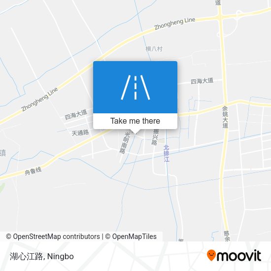 湖心江路 map