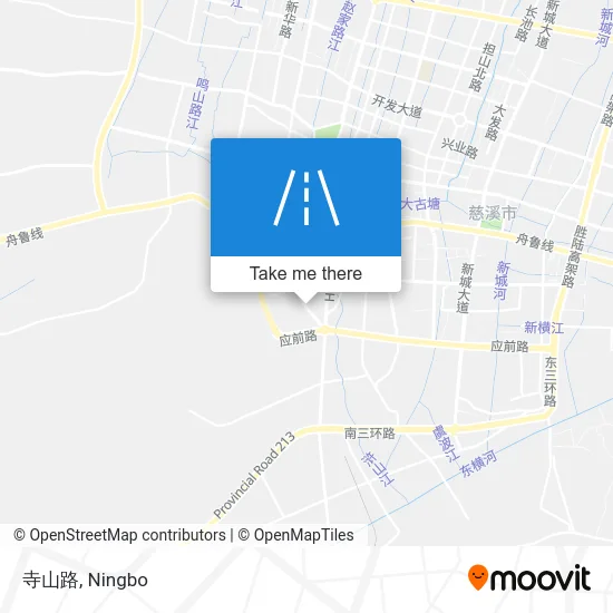 寺山路 map