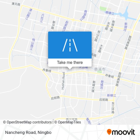 Nancheng Road map