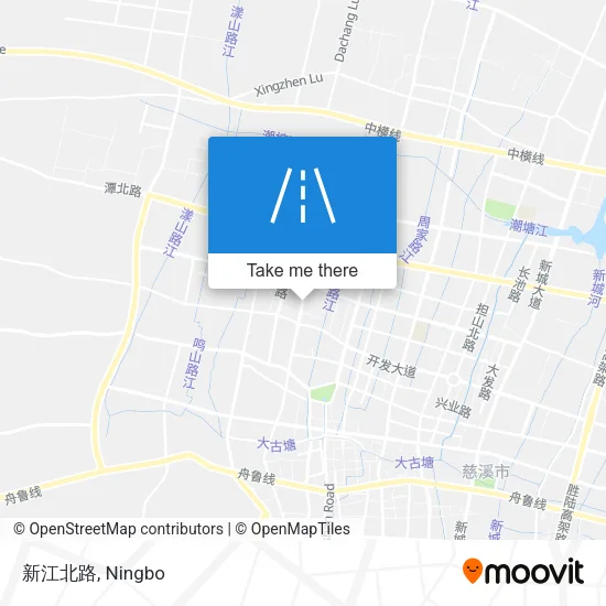新江北路 map