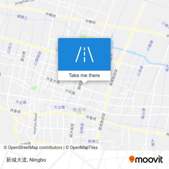 新城大道 map
