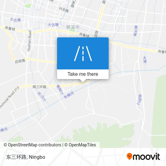 东三环路 map