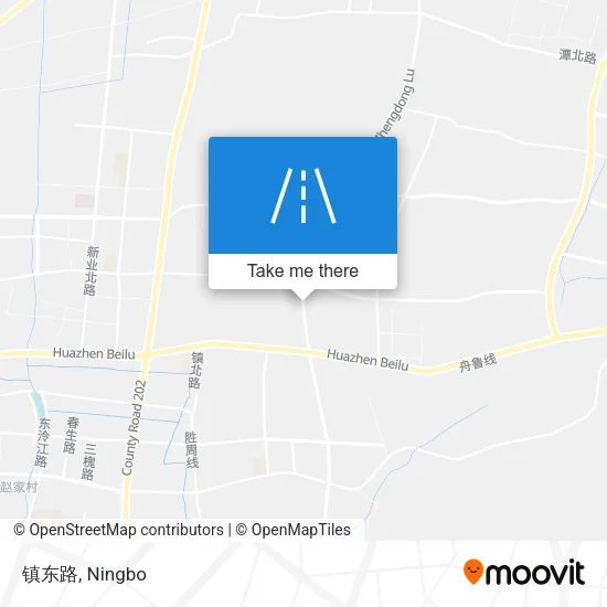 镇东路 map