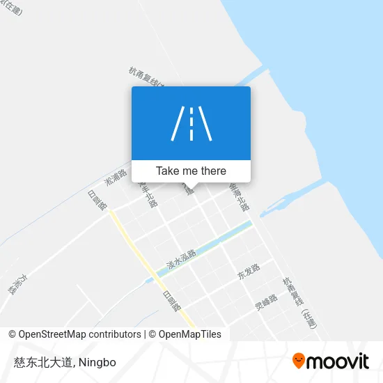慈东北大道 map