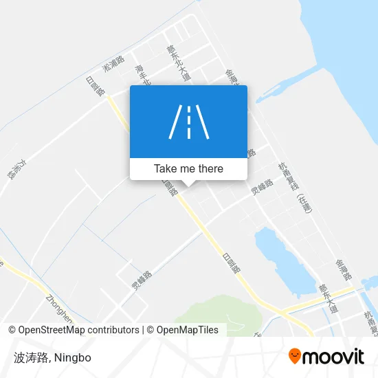 波涛路 map
