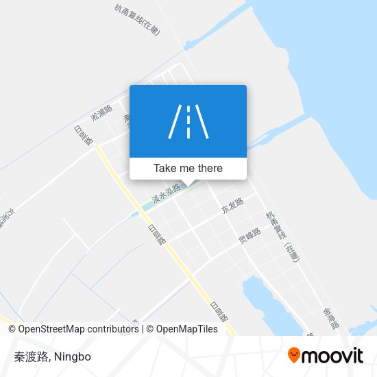 秦渡路 map