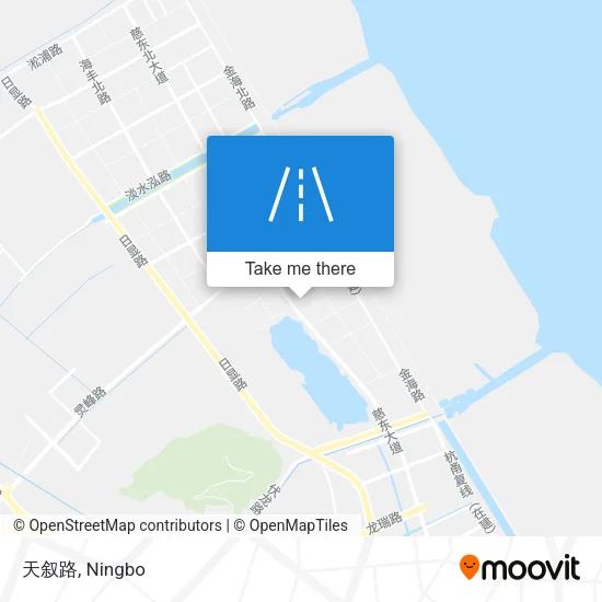天叙路 map