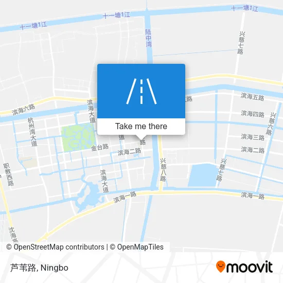 芦苇路 map