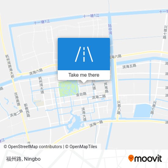 福州路 map