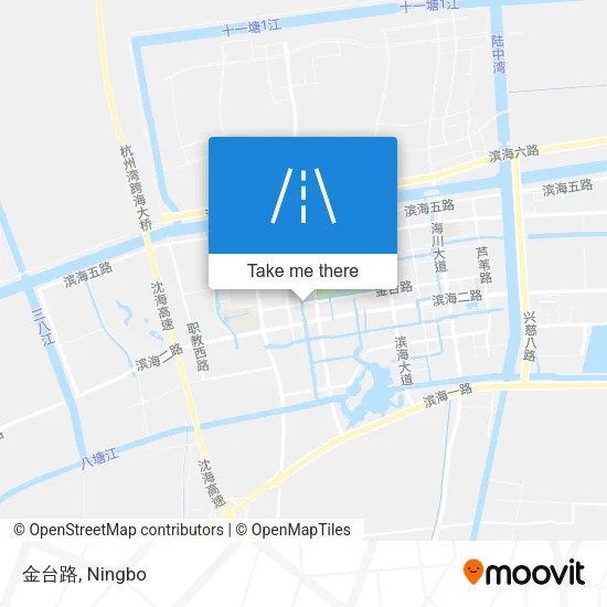金台路 map