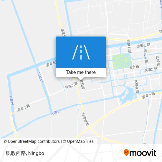 职教西路 map