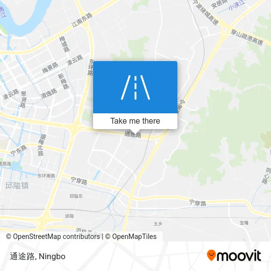 通途路 map