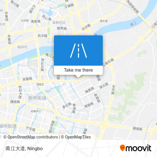 甬江大道 map
