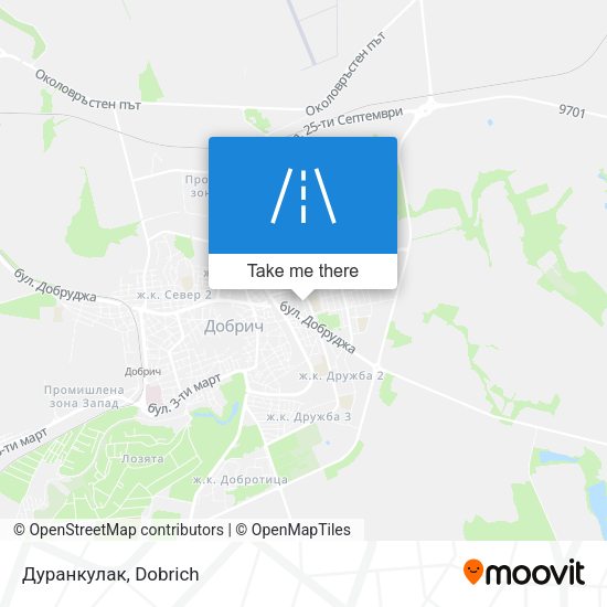 Карта Дуранкулак