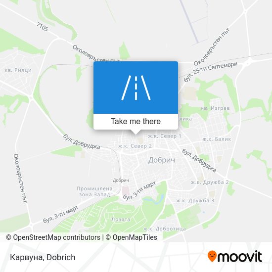 Карта Карвуна