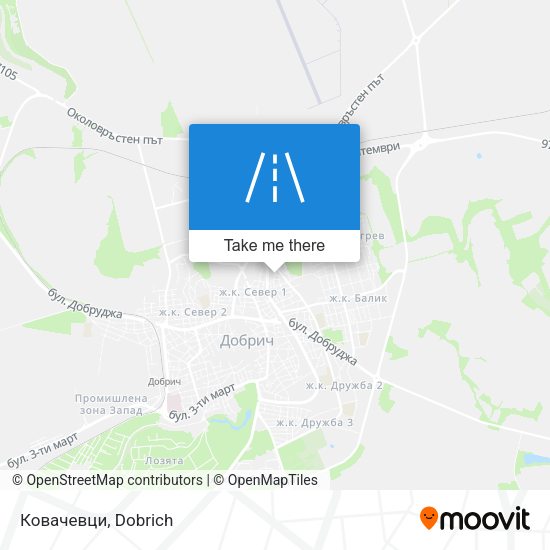 Ковачевци map