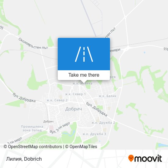 Карта Лилия