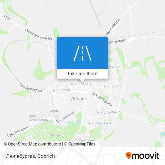 Люлебургаз map