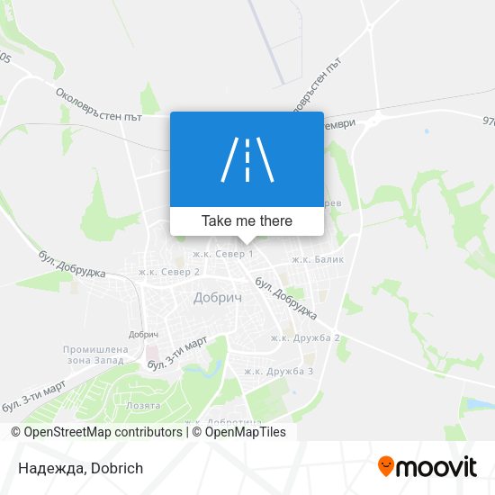 Надежда map