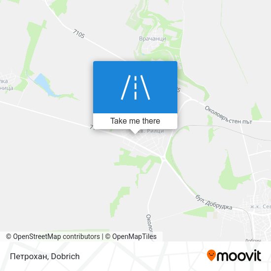 Петрохан map