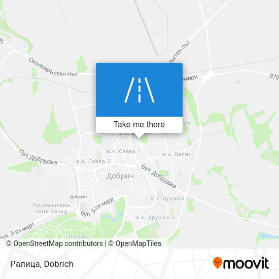 Ралица map