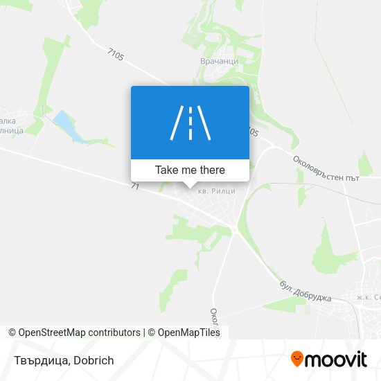 Твърдица map