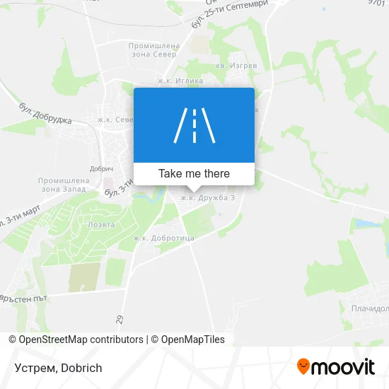 Карта Устрем