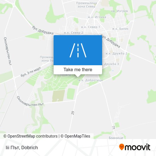 Ііі Път map