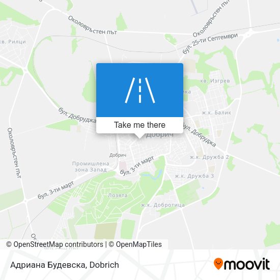Адриана Будевска map
