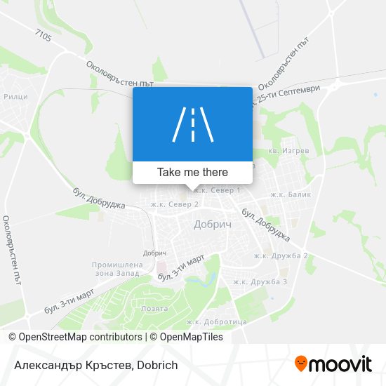Александър Кръстев map