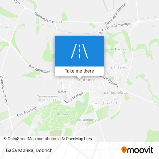 Карта Баба Минка