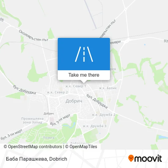 Баба Парашкева map