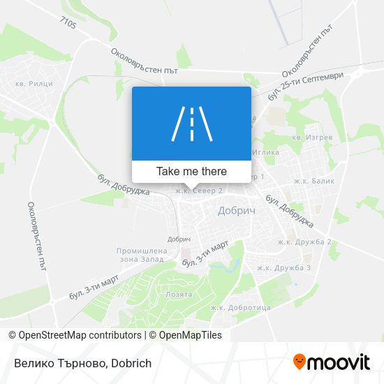 Велико Търново map